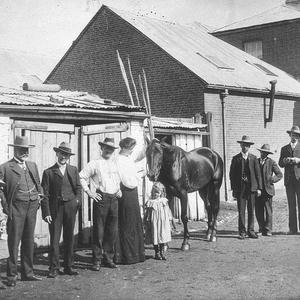 Members of the Sullivan family and employees - Bathurst, NSW