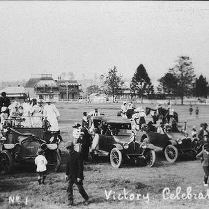 Victory celebrations - Wingham, NSW