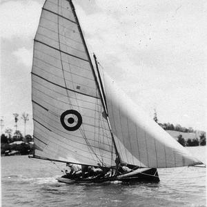 Victor Everson's yacht "Mystery II" - Nambucca, NSW