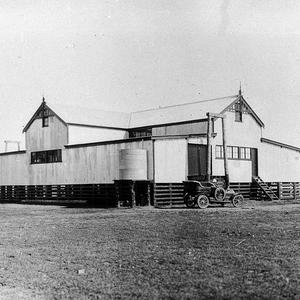 This shearing shed was the first to be fully electric i...