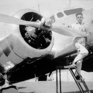 Lockheed Electra aeroplane "Ansertes" - Mascot, NSW