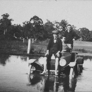 Inscription on back reads "In the Drink" - Bega, NSW