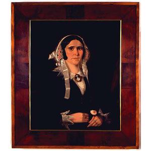 Mrs Thomas Hyland, 1854 / oil portrait by Joseph Backler