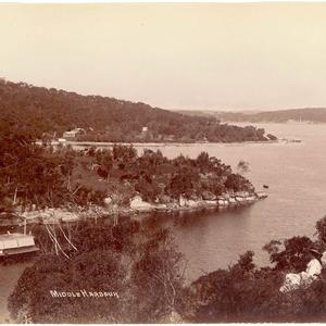 Clontarf, Middle Harbour [looking east across Fisher Ba...