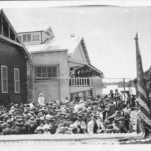 Opening of the Manning River butter factory - Taree, NS...