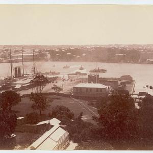 Fort Macquarie, Sydney Harbour [before tram shed constr...