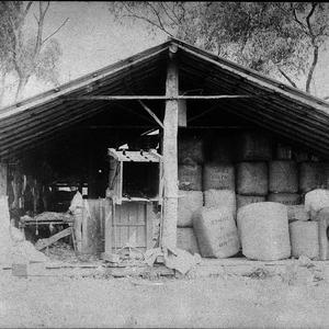 Shed was used for church services and called 'George Ho...