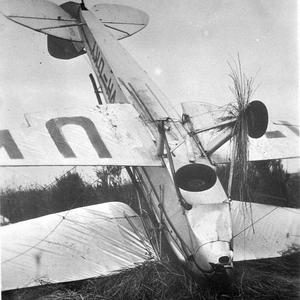 De Havilland Moth aeroplane of West Australian Aeroclub...