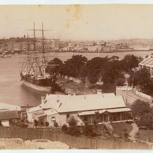 Blues Point, Sydney Harbour [looking towards Walsh Bay and city]