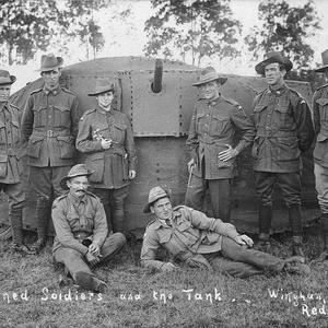 Returned soldiers and the "tank", Red Cross Day - Wingh...