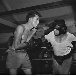 George Barnes and Dickie Williams train (separately) fo...
