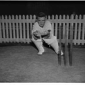 Young cricketer, C. Elliot of Maitland