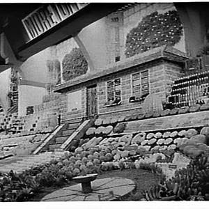 Agricultural produce display of fruit and vegetables, R...