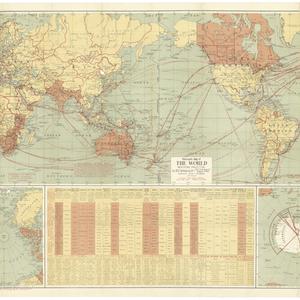 Map of the world [cartographic material] / H.E.C. Robinson Pty Ltd.