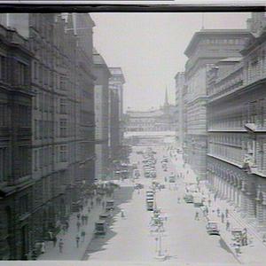 Martin Place looking east from Govt. Savings Bank