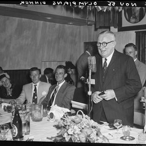 Olympians' dinner, November 1955 / photographs by R. Donaldson
