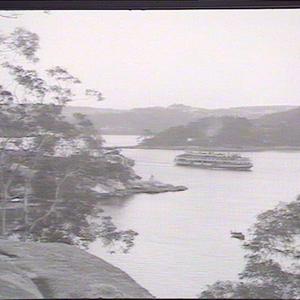 (MM). Ferry on the Lane Cove River