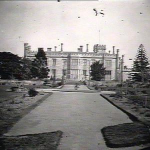 Government House Sydney: Front elevation