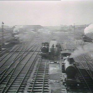 Redfern Railway Yard from station signal box