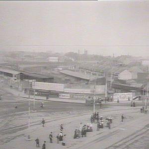 New Railway Station, Redfern, from roof of hotel in Geo...
