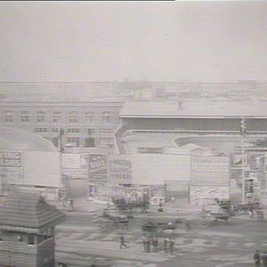 New Railway Station, Redfern, from roof of hotel in Geo...