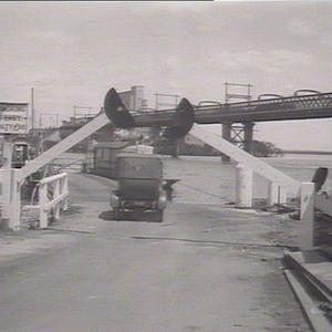 Barrier gate at Ryde Ferry - northern approach