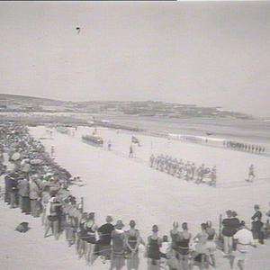 Bondi Surf Carnival showing clubs March Past
