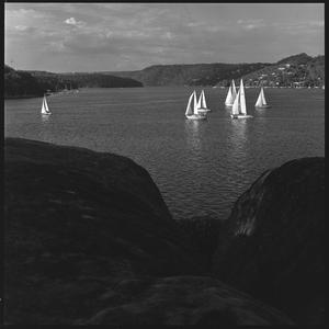 File 12: Monday afternoon, Mid. [Middle] Harbour, January 1981 / photographed by Max Dupain