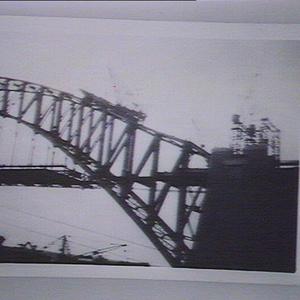 Sydney Harbour Bridge construction