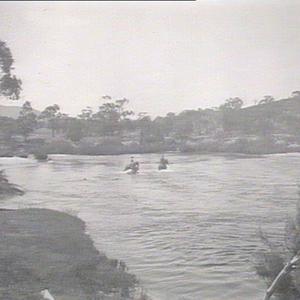 The crossing at Waste Point, Snowy River