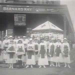 Red Cross stall at Government Printing Office