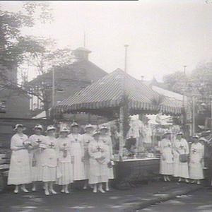 Red Cross stall, Chancery Square