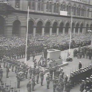 Cenotaph, Martin Place, Armistice Day 1931