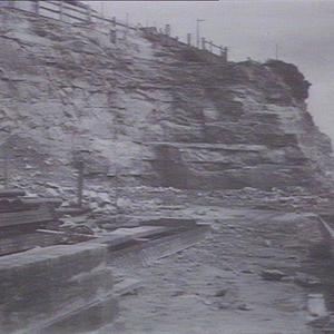 Excavation behind No. 60 jetty, Jones Bay