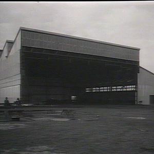 The hangar, Richmond State Aerodrome