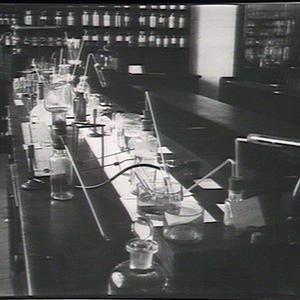 The chemical laboratory, Hawkesbury College