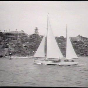 Sailing on Sydney Harbour