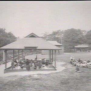 Victoria Park School, the sand pit