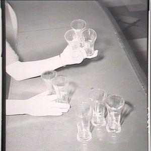 Handling drinking glasses - correct method