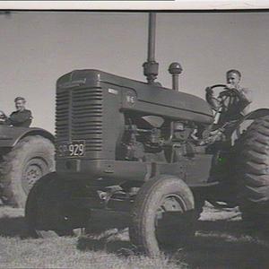 Hawkesbury Agricultural College: tractors