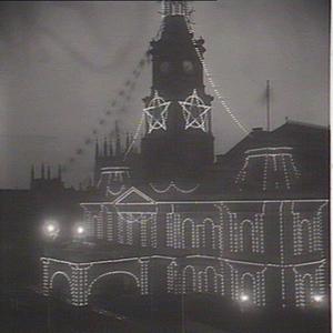 Town Hall at night