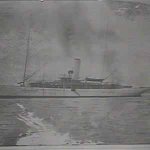Government Yacht "Victoria", used as relief pilot steam...
