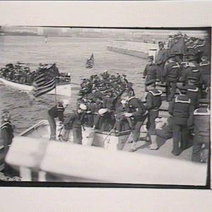 American sailors landing Dawes Point