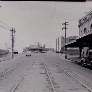 Accident site at Newtown