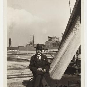 Photographs of Henry Lawson in North Sydney including h...