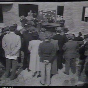 Official ceremony, Housing Commission, Milsons Point
