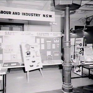 Labour & Industry exhibit, Health Week exhibition