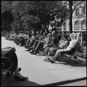 File 01: Wynyard Park, lunch hour, October 1959 / photo...