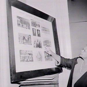 Mrs Margaret Tucker, (Princess Lilardia), with a photog...