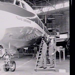 Inspection of Qantas Engineering Works Mascot by Aborig...